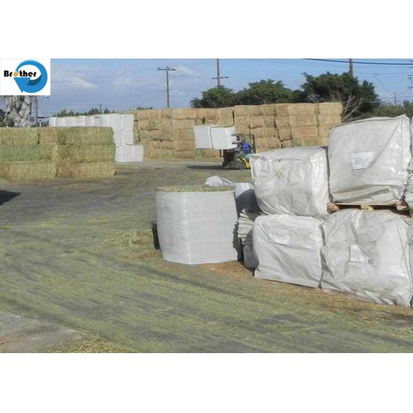 China Factory UV Stability Hay Round Bale Net Wrap,Gravure Printing Hay Bale Covers , Waterproof Hay Bale Wrap Materials