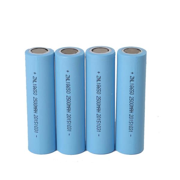 2500mAh 3.7V 18650 Rechargeable Lithium Ion Battery
