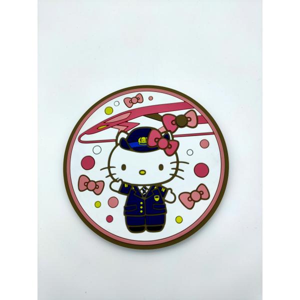 Heatproof Soft PVC Coaster No Spill Thermal Insulation Small Cute