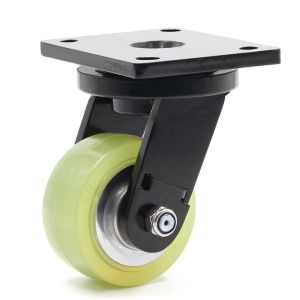 China PU 600kg Agv Caster Wheel 5 Inch Caster Wheel Replacement wholesale