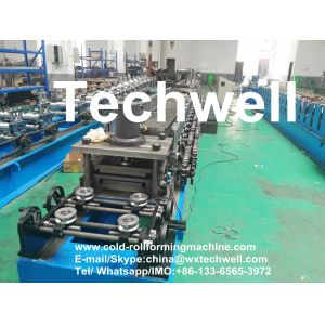 Steel Structure Guide Rail Cold Roll Forming Machine for Making Elevator