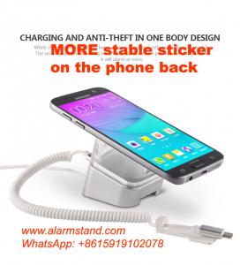 China COMER anti-theft locking Security Alarm and Charging Smartphone Android phone lock Stands wholesale