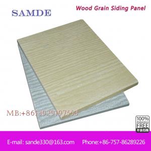 China High quality calcium silicate exterior wall weatherboard  3050*192mm on sale