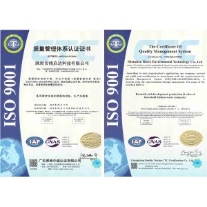 RESUN ENERGY CO,.LTD Certifications