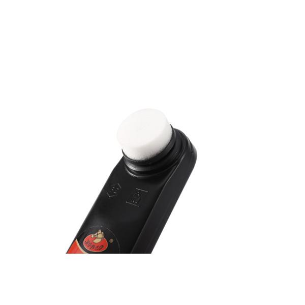 2.46 Fl. Oz. Black Color Liquid Shoe Polish Restore Shine Gloss To Leather Shoes Boots Shines Leather Carnauba Nourishes