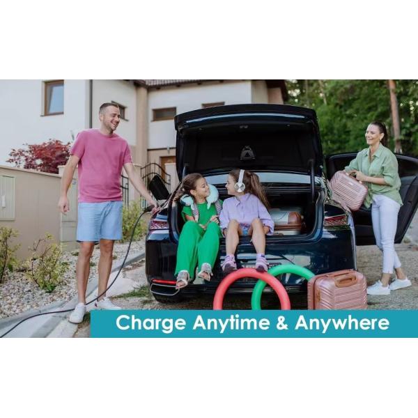 3kw 7kw 9kw Type 1 EV Charger 230V Smart Portable Electric Vehicle Charging Station