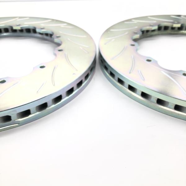 Car Front Cast Iron Brake Disc Grooved 285*24mm Salix Leaf