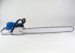 China Wood hand cutting Gas Powered Chain Saw , Power garden tools wholesale