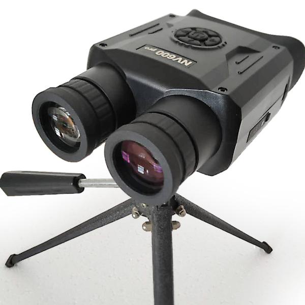 300m NV600 Pro Night Vision Goggles Binocular 5x 35mm 3.5 Inch Big Screen