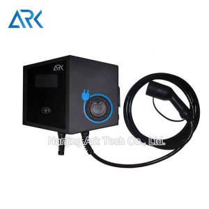 Natural Cooling 11KW Wall Mounted AC Commercial EV Charger