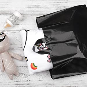 Retail Shopping Bags For Goodie Bags, Party, Stores, Boutique, Clothes, Reusable Plastic Bags With Soft Loop Handle