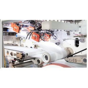 Remote Maintenance 500PPM 42m Length Baby Diaper Machinery