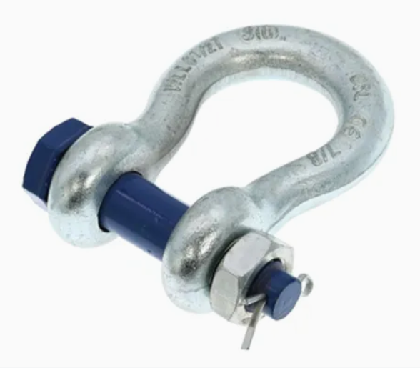 G2130 US Type Rigging Hardware Fitting High-Strength Bow / Anchor Shackle with