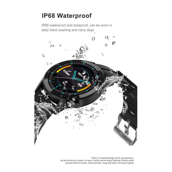 DT92 Smart Watch Women Men Call 1.3 Inch Touch Screen Retina Display Scree Round Charging Smartwatch 2020 PK L13 L16