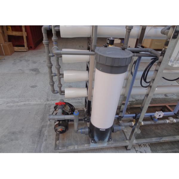 Custom Made Brackish Water Reverse Osmosis Filter Machine / Water Purifier System 2000LPH