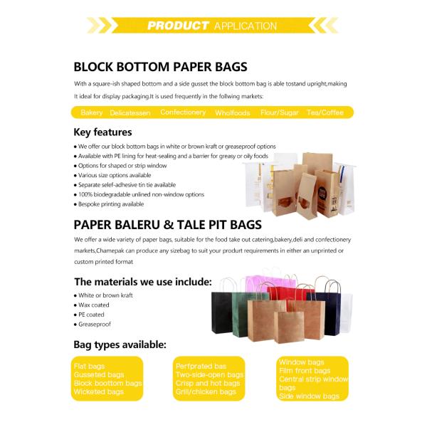 Moon Festival Kraft Paper Printed Shopping Hand Party Candy Paper Bag for Celebrations