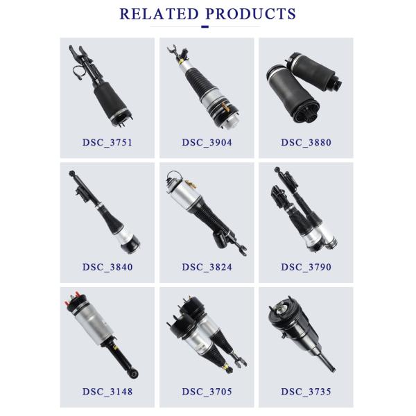 Q7 Audi Air Suspension Parts / Air Bag Shock Absorber Year 2010- 7L6616019K 7L6616020K