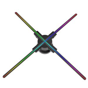 China 3D Holographic Led Advertising Fan 50cm 65cm 70cm 100cm 3D Hologram Projector Display Adverting Fan wholesale