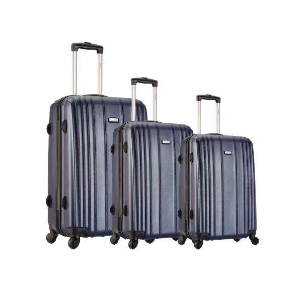 Stylish Classic Luggage Bag for Men and Women's Trips Durable Waterproof TSA Lock 210D Polyester Lining Universal Wheels