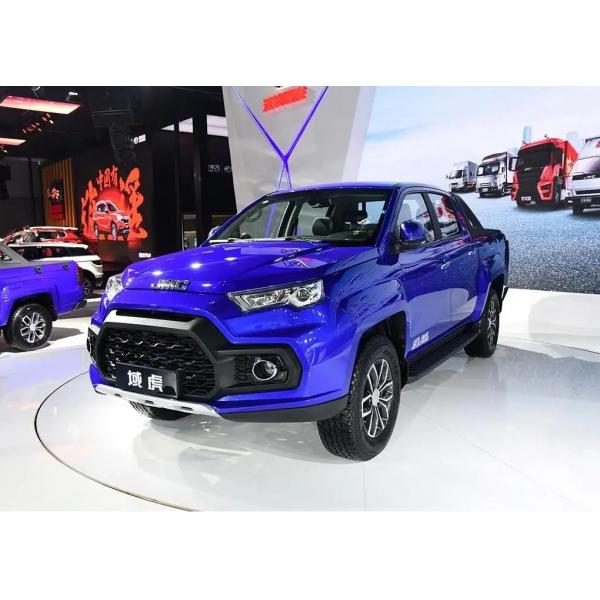 Tiger Electric Pickup Truck 2024 EV Pickup Van Mini Trucks Engine Powerful 120kw LED Leather Single Lithium Dark Automatic