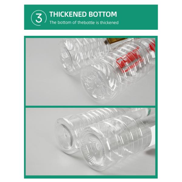 PET 760ml Plastic Cooking Oil Bottle Container Food Grade Long Neck