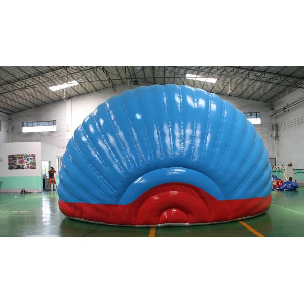 SGS Inflatable Water Park Whale Island Aqua Park Customized Theme Promotion