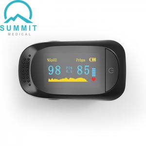 China OLED Display FDA510K Digital Fingertip Pulse Oximeter For Oxygen Saturation Levels wholesale