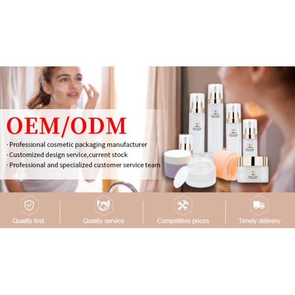 Glass Cream Jar Packaging 20g 30g Cosmetic Glass Cream Jars For Moisturizer Container