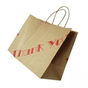China Customized Size Kraft Paper Bags For Promotions / Gifts / Advertisements on sale
