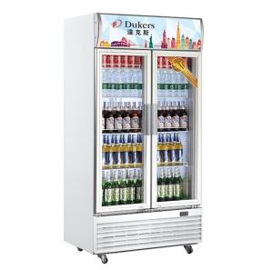 China Dukers Commercial Refrigerator Freezer Fan Cooling Upright Showcase on sale