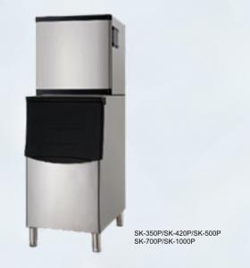 China Sk-350p Modular Type Cube Ice Machine No Dismantling Cleaning Small Commercial Dessert wholesale
