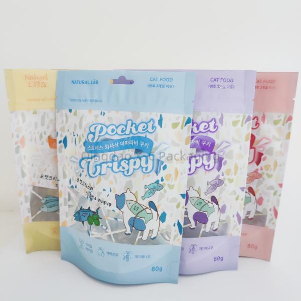 Hot Seal Stand Up Pouch Recyclable Ziplock Pet Food Bag Wholesale With BRC