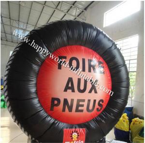 China Big inflatable tyre great for advertising on sale