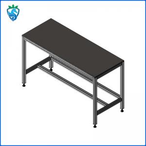 China Customized Processing Of Lightweight Drawerless Workbench Aluminum Profile Assembly Line Operating Table on sale