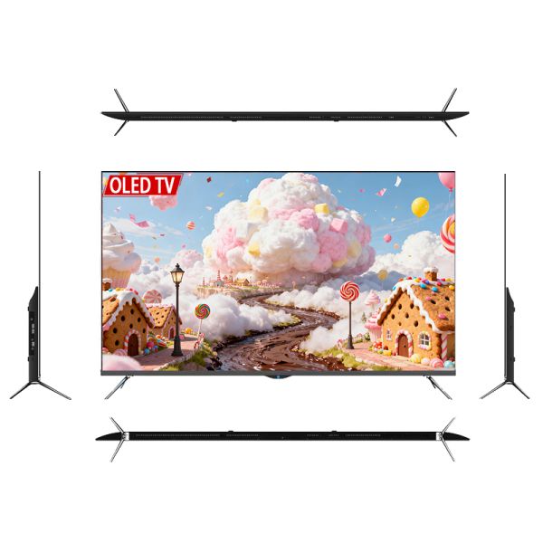 65 85inch China Smart Android LCD LED TV 4K TV Factory Cheap Flat Screen Television Hdr OLED Best Smart TV