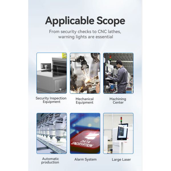 DC 24V Imported Chip Signal Tower Lamp Led Industrial Signal Indicator Tower Light