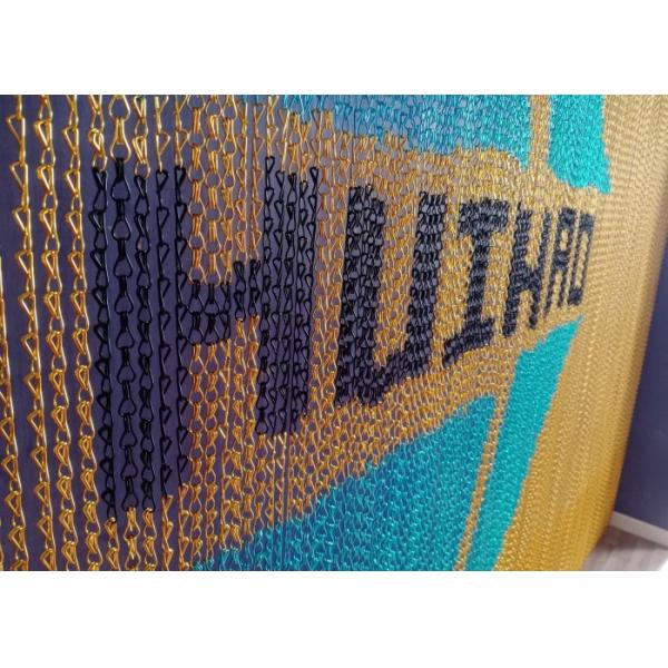 Quality Architectural Aluminium Chain Curtain For Interior And Outdoor Design for sale