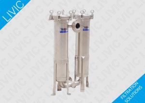 China Sideline Absolute Sealing  Bag Filter Housing Good welding quality with Concave cover wholesale