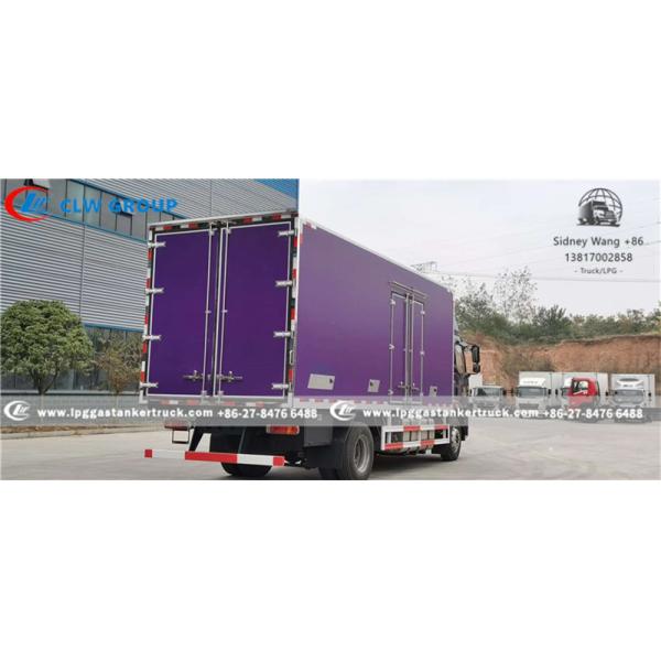 10Ton FAW Refrigerated Van Truck With Thermo King Freezing Unit