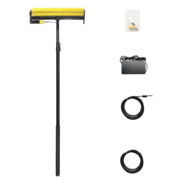 7.5m Pole Photovoltaic Robot Solar Panel Snow Washing Brush