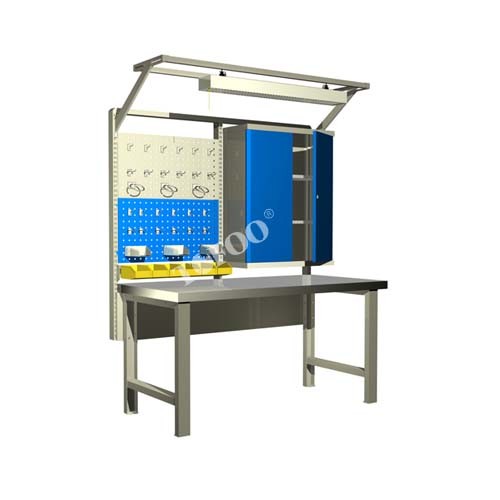OEM Customized Antistatic ESD Workbench Heavy Duty Electronic Laboratory Workstation