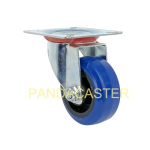 China 80mm Industrial Caster Wheels Roller bearing For Warehouse / Hotel wholesale