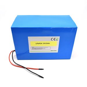 China 24Ah 24V LiFePO4 Battery Deep Cycle Rechargeable Lithium LFP Battery on sale