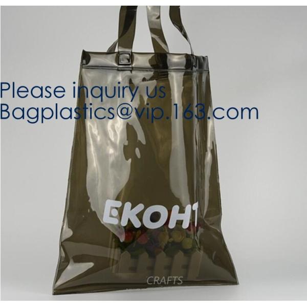 Custom Design Vinyl Mirror Surface Pvc Tote Shopping Bag,PVC Reusable Grocery Bag Summer Beach Bag Custom Logo Women Tra