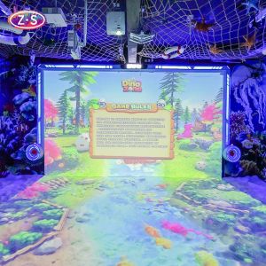 China AR Joyful Beach Interactive Game Marine Life Rescue For Interactive Learning on sale