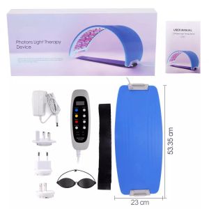 7 Colors Anti Aging Face Mask Photon Led Pdt Red Light Therapy Machine Belt For