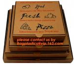 Custom Printed Corrugated Cardboard Recycle Paper Pizza Box Manufacturer, custom