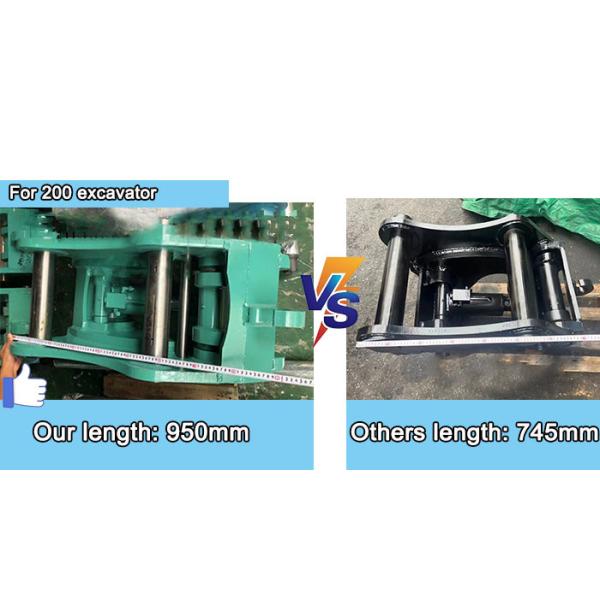 Hydraulic Quick Hitch Coupler For 1-50T Excavator digging demolition
