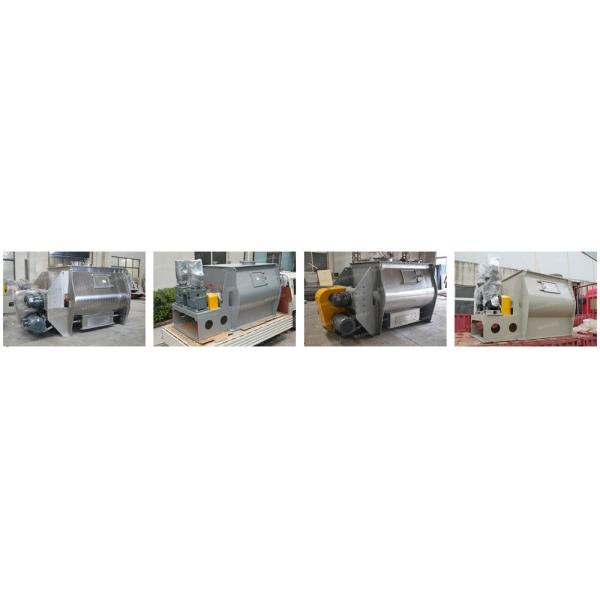High Capacity Twin Shaft Mixer Batching Plant Applied In Chemical / Biological
