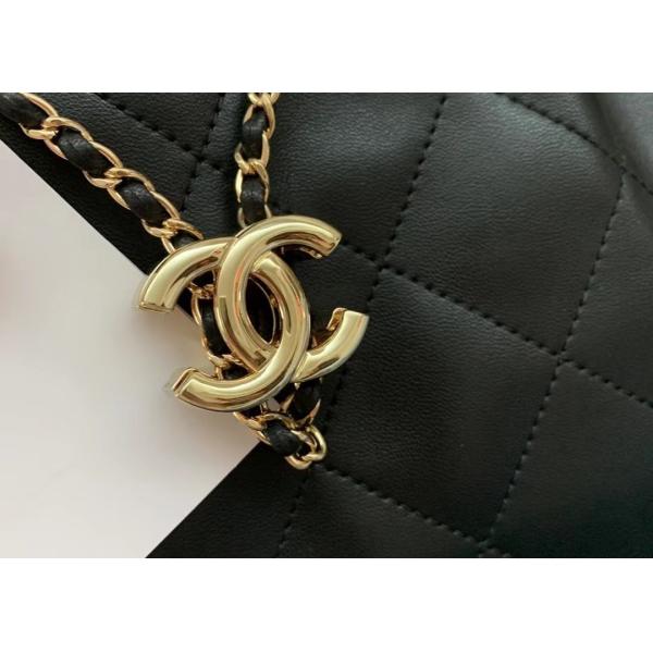 Coco Love Rope Luxury Bucket Bag 32cm Length True Sheepskin Texture